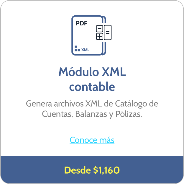 Módulo XML contable